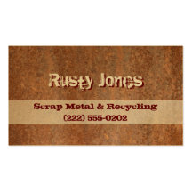 Rusty Edge Business Cards