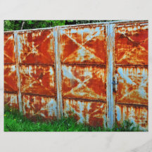 Rusty gate custom flyer