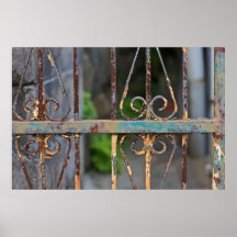 Rusty Gate Posters