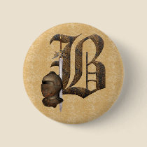 Rusty Knights Initial B buttons