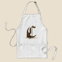 Rusty Knights Initial C aprons