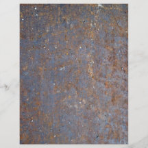 Rusty Metal Texture Custom Flyer