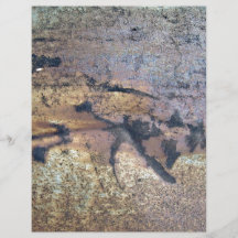 Rusty Metal Texture Flyer Design