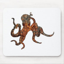 Rusty Octopus Mousepad