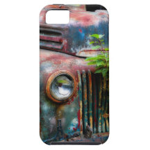 Rusty Old Antique Truck iPhone 5 Case