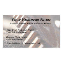 Rusty Old Cog Wheel Business Card Templates