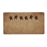 Rusty Stars Label