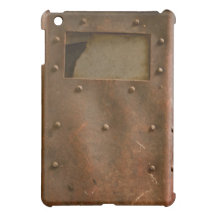 Rusty welding helmet cover for the iPad mini