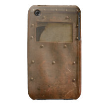 Rusty welding helmet iPhone 3 Case-Mate case