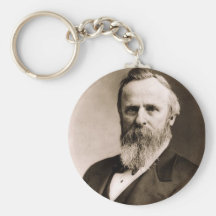 Rutherford B. Hayes Keychain
