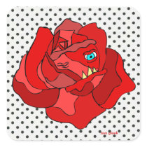 Ruthless Rose Sticker
