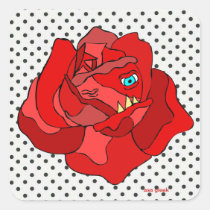 Ruthless Rose Sticker stickers