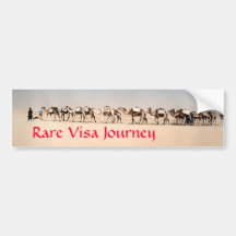 RVJ- Salt caravan in the Sahara Bumper Sticker