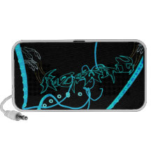 RW AMPED LETTERS AUDIO SPEAKER