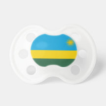 Rwanda Flag Booginhead Pacifier