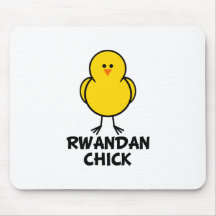 Rwandan Chick Mouse Mats