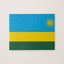 Rwandan Flag Puzzle
