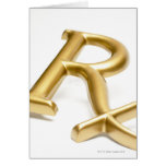Rx drug sign card