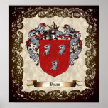 Ryan Coat of Arms Print