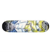RYAN WIGGS, BLAK SPOT SKATEBOARD DECK