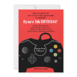 RYAN'S VIDEO GAME PARTY invitations