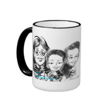 Rye Bat Mitzvah Caricature Mug 11b