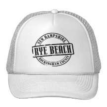 Rye Beach Title Mesh Hat