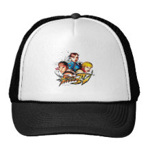 Ryu, Ken & Chun-Li Mesh Hats
