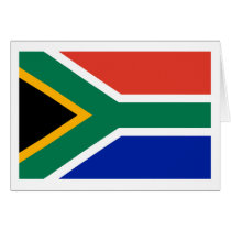 S Africa Flag The MUSEUM Zazzle I Love MY Country Greeting Card