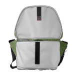 S. Augustine Fort canon II against grass Courier Bags