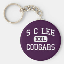 S C Lee - Cougars - Junior - Copperas Cove Texas Key Chains