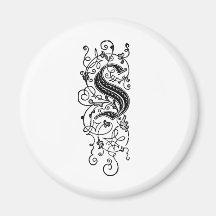 S Decorative Letter Refrigerator Magnet