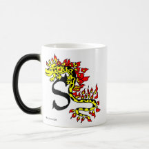 S is for Salamander Coffee Mugs