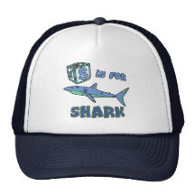 S is for Shark Hat