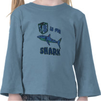 S is for Shark Toddler T-Shirt