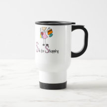S is for Shopping Coffee Mug