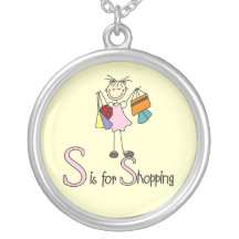 S is for Shopping Necklace