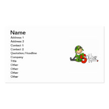S is for Soldier Business Card