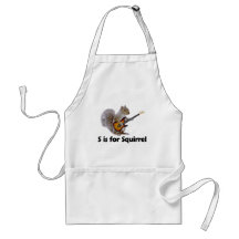 S is for Squirrel Apron