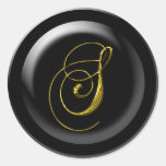 S Monogram For Weddings Sticker