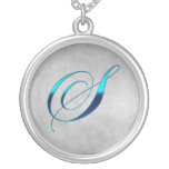 S Monogram Pendant