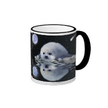 S.O.S. SAVE OUR HARP SEALS MUGS
