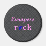 s Rock - Cute Pink Magnet