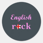 s Rock - Cute Pink Round Stickers