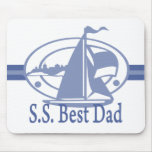 S.S.Best Dad SAIL Mousepads