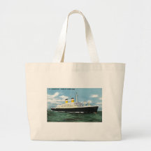 S.S. Constitution American Express Lines Vintage Bag