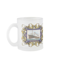 S.S. Manhattan Vintage Steamship Ship Mugs