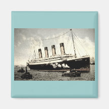 S.S. Olympic Star, White Star Line, 1913 Refrigerator Magnets