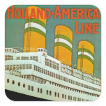 s.s. Statendam Square Sticker