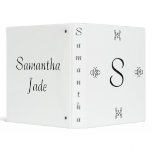 S Scrapbook/Notebook Vinyl Binder